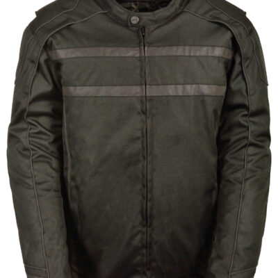 Black Vented Reflective Jacket