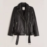 Women Biker lambskin leather Jacket