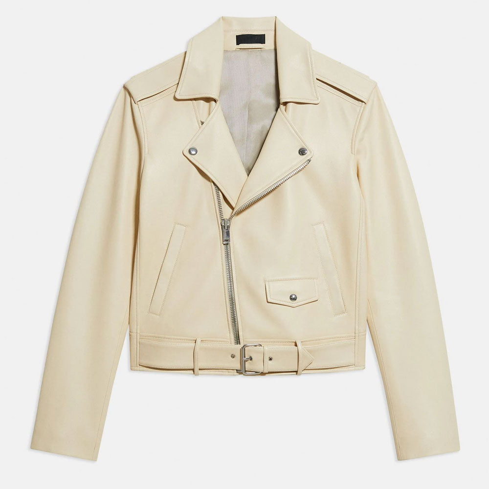 1-29-1.jpg off white women's lambskin leather biker jacket - Image 1