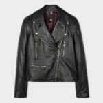 women lambskin leather biker jackets