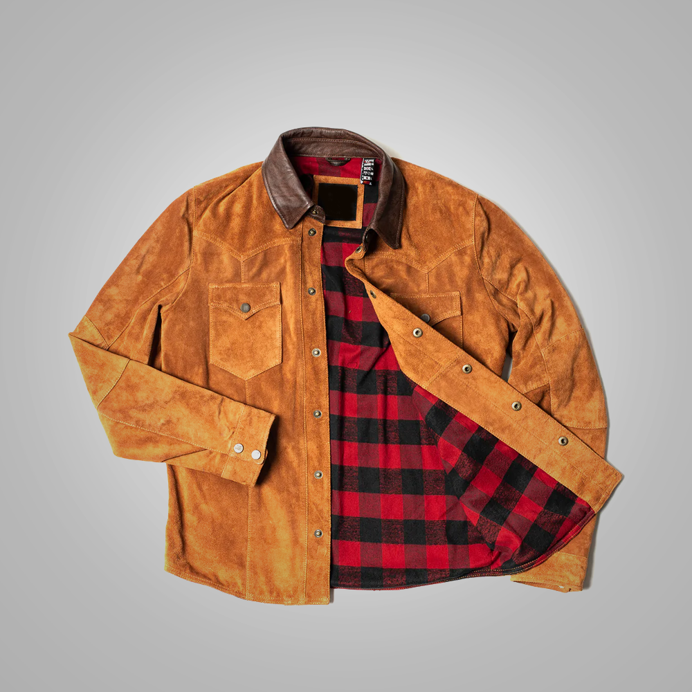 1_003d1a11-f8dc-4334-afbf-3958a770e8e8-1.png Men Brown Style Fringes Cowboy Suede Leather Western Jacket - Image 1