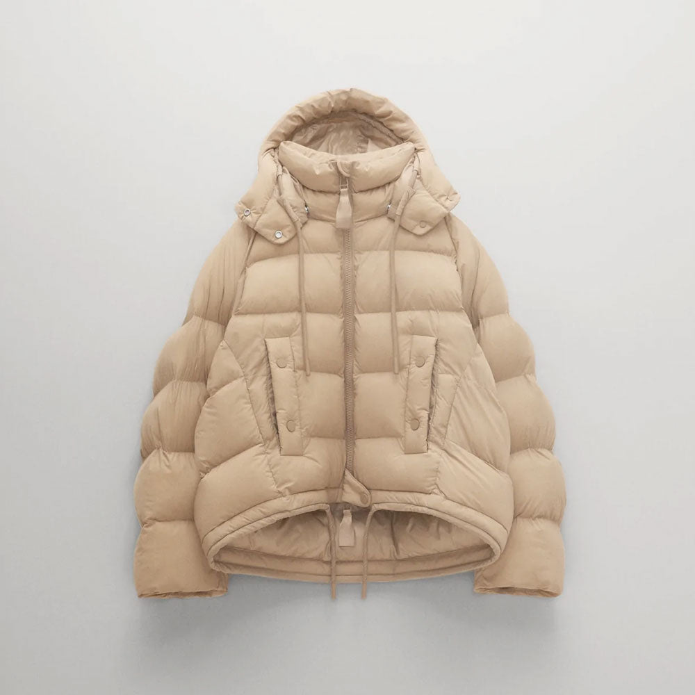 1_1e9d1dee-385c-4de0-9ea6-a86147e6678f.jpg Womens Simple Sand Puffer Jacket - Image 1