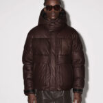 Men Brown Parka & Puffer Jacket - Image 2
