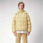 Men’s Yellow Puffer Jacket - Image 2