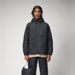 Mens Black Parka & Puffer Jacket - Image 2