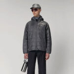 Men’s Black Parka Jacket - Image 2