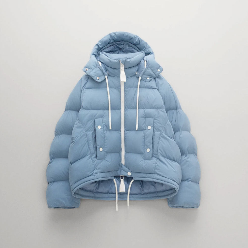 1_e1580d26-30b3-408e-a023-0079fbf9d1f0.jpg Womens Vintage Blue Puffer Jacket - Image 1