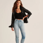 Women Biker lambskin leather Jacket - Image 2
