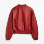 Women  B3 RAF   Aviator Sheepskin Shearling Leather Bomber Jacket - Image 2