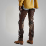 Mens New Style Multiple Colors Fashion Leather Pant - Image 2
