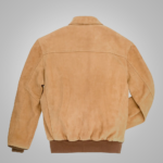 Mens B3 RAF Aviator Brown A-2 Flight Shearling Leather Jacket - Image 2