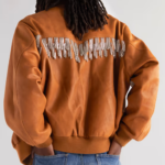 New Brown Cowboy Style Fringes Suede Sheepskin Leather Western Jacket For Men - Image 3