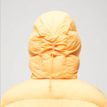 Womens Unique Flare Puffer Jacket - Image 3