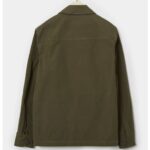 Men's Green Suede Leather Shirt Jeans Style Jacket - Image 2
