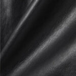 Women's Black Supple Feel Soft Slim Leather Shirt - Image 5