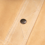 New Mens Native American Western Brown Leather Jacket - Image 5
