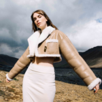 Women B3 Flight Bomber Faux Fur Sheepskin Leather Aviator Jacket - Image 4