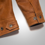 Brown Mens New Native American Western Suede Leather Jacket - Image 5