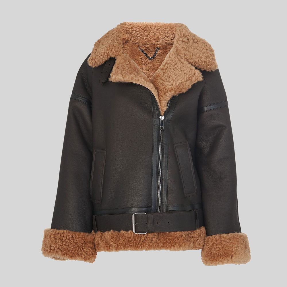 5_eb8f0735-e14f-474f-9be6-c4d433feb7ae.jpg SHEARLING BROOKE BIKER JACKET - Image 1
