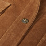 New Women's Brown Buttery Soft Suede Leather Shirt - Image 4