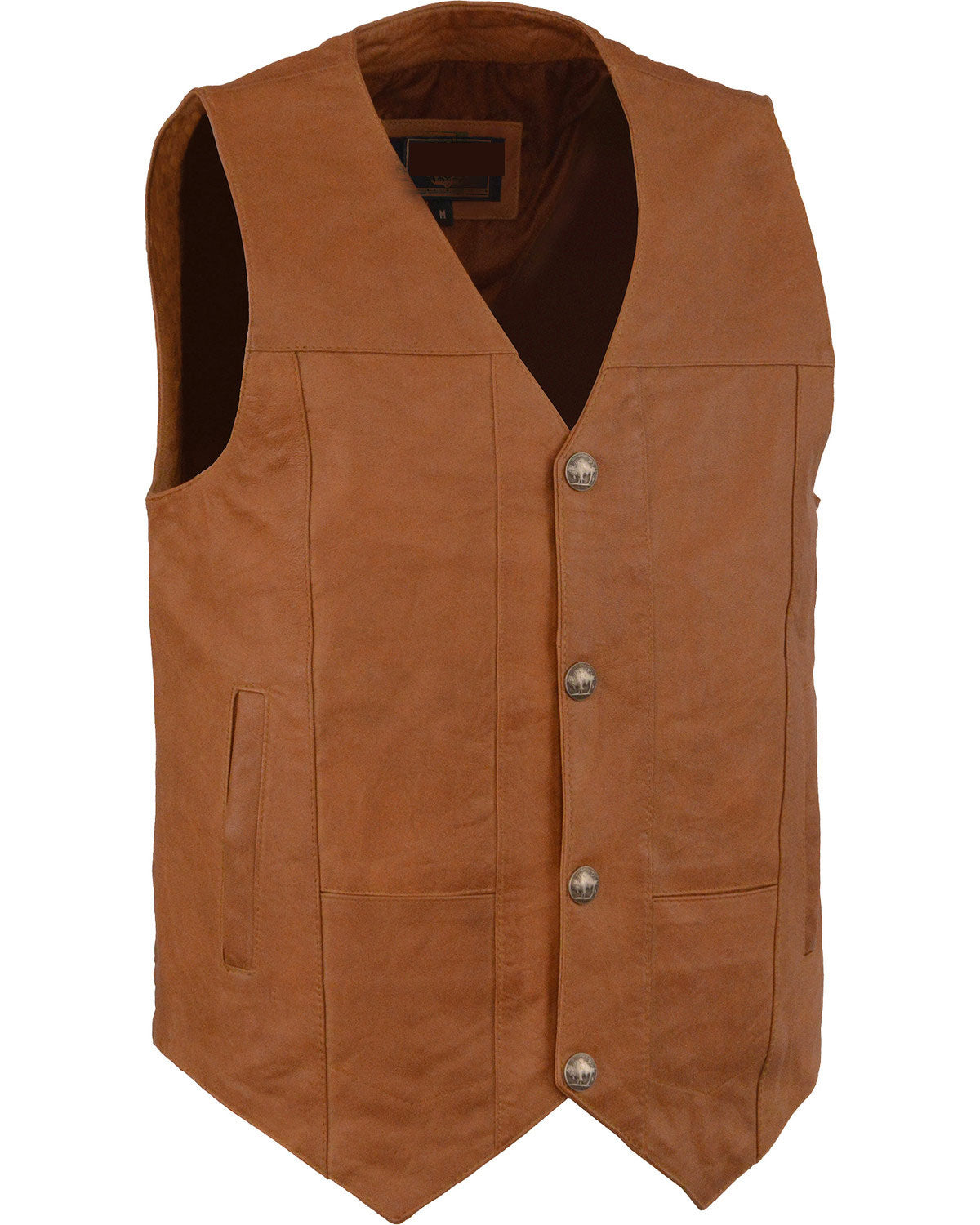 Biker-Leather-Jacket2_8a3aeb82-6aaa-419f-97af-2343917965e1.jpg Western Plain Side Vest - Image 1