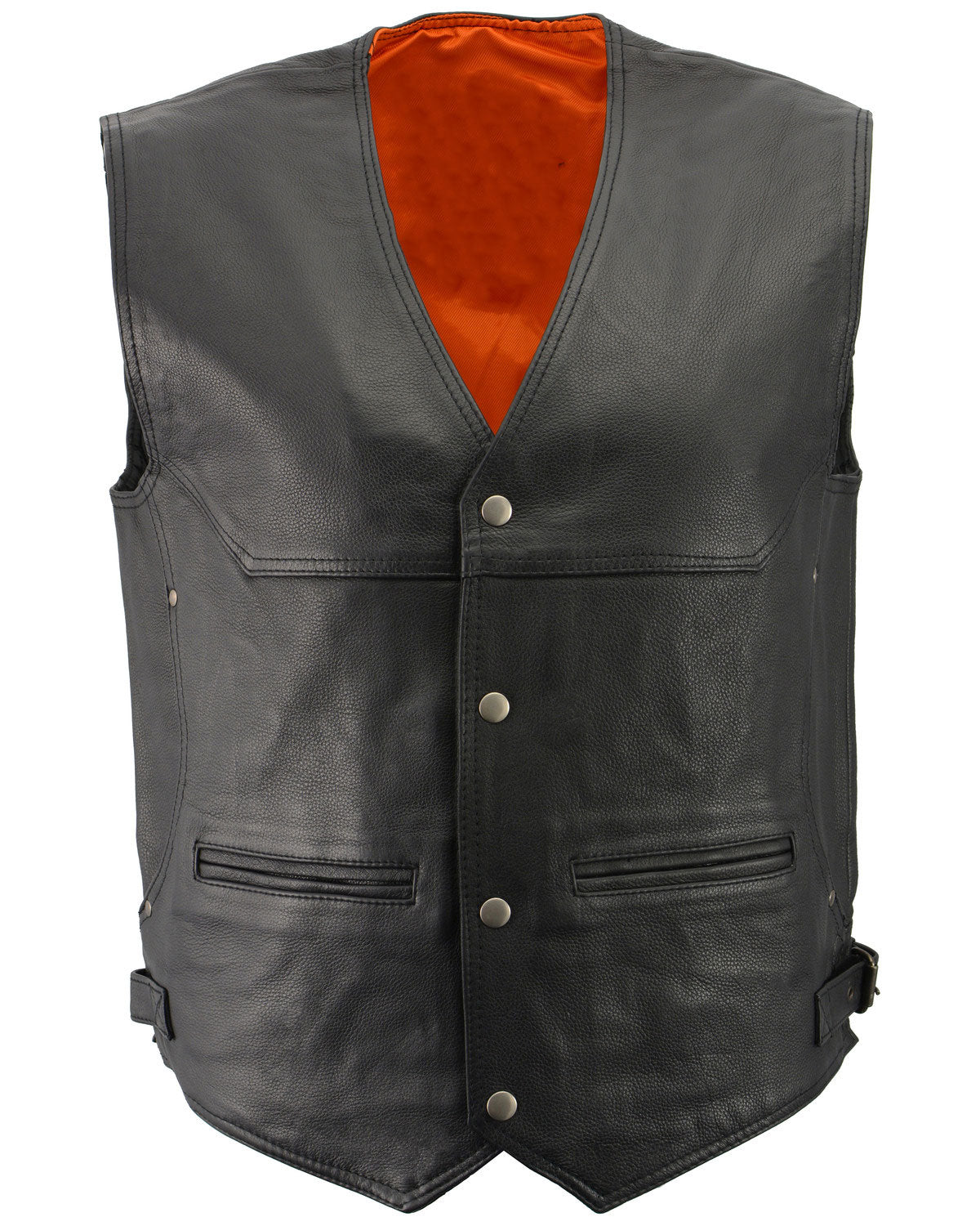 Biker-Leather-Jacket2_fa03cc84-a29d-41c8-896b-0ddcc1d3695a.jpg Black Deep Pocket Vest - Image 1