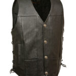 Black Side Lace Vest