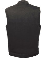 MEN'S SNAP FRONT DENIM CLUB STYLE VEST W/ GUN POCKET - Image 2