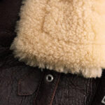 Brown aviator jacket womens - Image 2