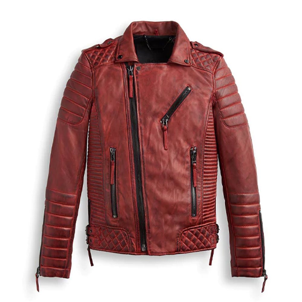 Leather-Jackets-1_4e313b62-ac8e-4dd4-adf7-7cd032df607f.jpg Men Red Biker Leather Motorbike Jacket - Image 1