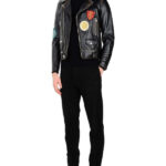 Men Biker Leather Jacket