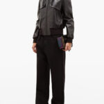 Men Classic Black Leather Jacket