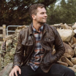 Men Lambskin Iconic Brown Trucker Leather Jacket - Image 3