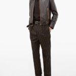 Men Traditional Black Leather Jacket