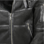 Mens Aviator B16 Sheepskin Shearling Jacket - Image 3