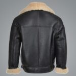 Mens B3 Flying Cockpit Aviator Shearling Jacket - Image 2
