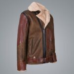 Mens RAF B3 Aviator Flying Bomber Jacket - Image 2