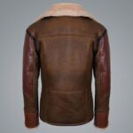 Mens RAF B3 Aviator Flying Bomber Jacket - Image 3