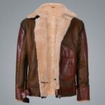 Mens RAF B3 Aviator Flying Bomber Jacket