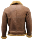 Mens B3 Shearling Flying Aviator Jacket - Image 4