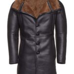 Real Shearling Coat inspired by Ryan Gosling's Blade Runner 2049 Trench Coat