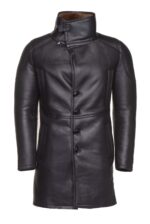 Real Shearling Coat inspired by Ryan Gosling's Blade Runner 2049 Trench Coat - Image 2