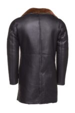 Real Shearling Coat inspired by Ryan Gosling's Blade Runner 2049 Trench Coat - Image 5