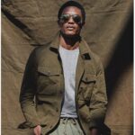 Men's Green Suede Leather Shirt Jeans Style Jacket - Image 4
