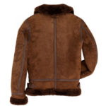 B3 Bomber Suede Leather Jacket - Image 2