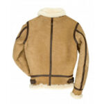 B3 Bomber Suede Leather Jacket - Image 4