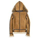 Women’s Hooded B3 Bomber Jacket - Image 2