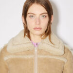 Women Aviator Jacket in brown - Image 2