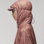 Women Pink Winter Parka Jacket With Hood - Image 4