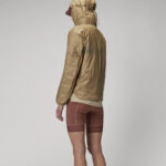 Women Yellow Parka Jacket With Hood - Image 5